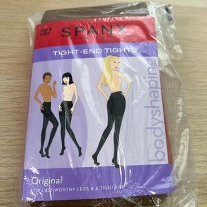 SPANX Original Sable Dark Brown Tight-End Tights New in Package Women’s Size B